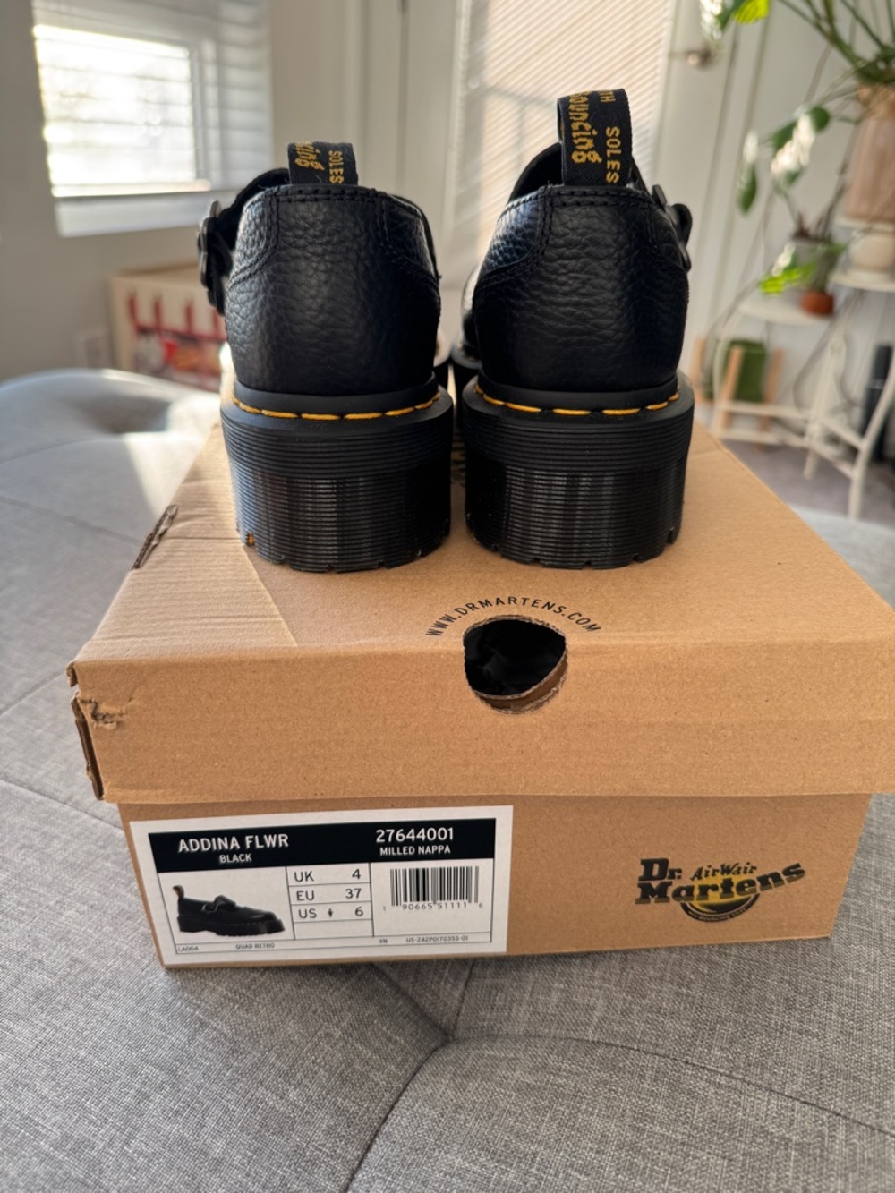 Dr. Martens Addina Platform Oxford - Women's Size 6 New in Box - Picture 8 of 8